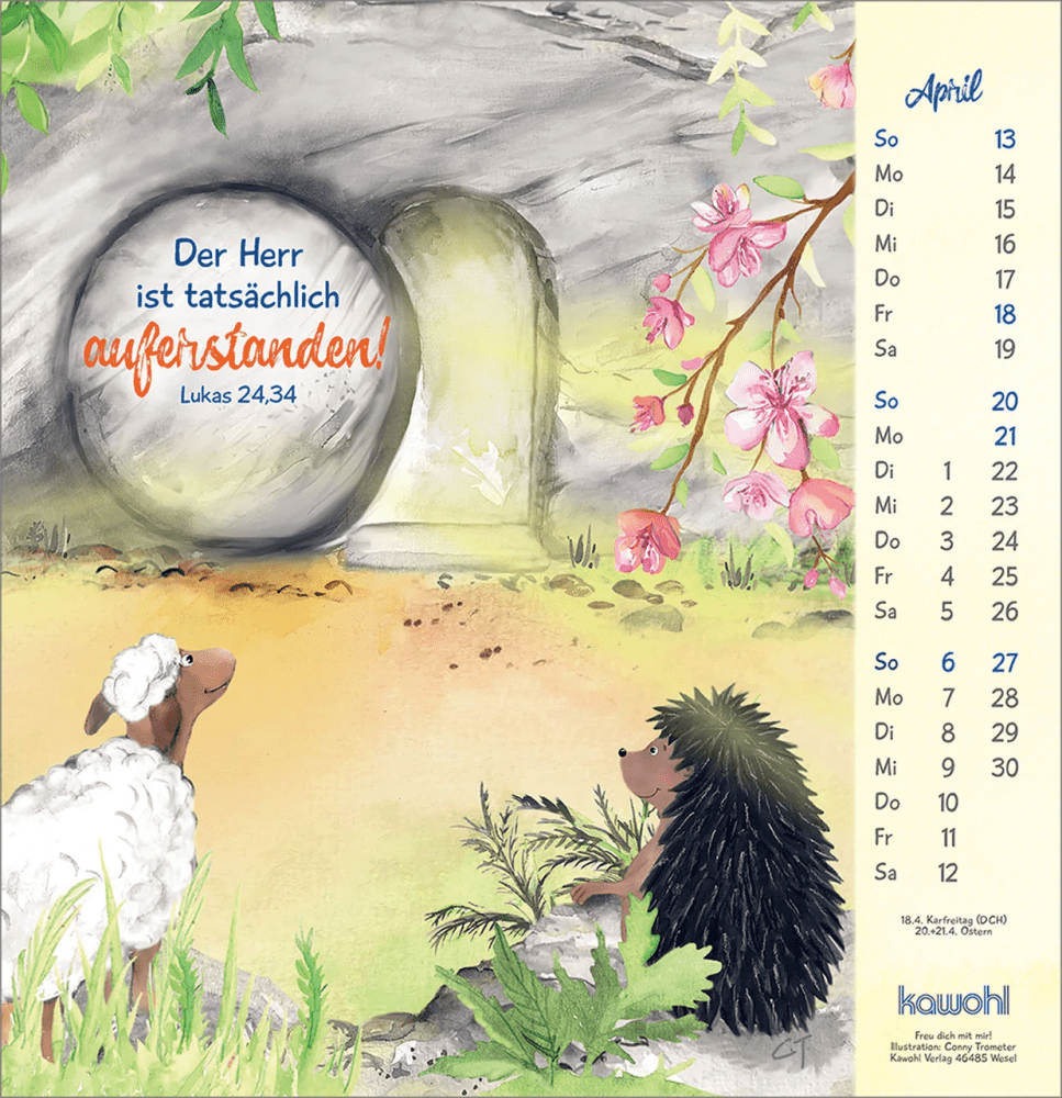 Freu dich mit mir! (Wandkalender)