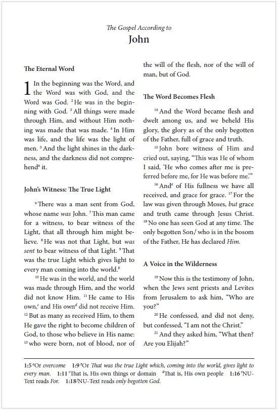 Anglais, NKJV, Nouveau Testament - livre de poche, bordeaux