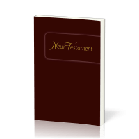Anglais, NKJV, Nouveau Testament - livre de poche, bordeaux