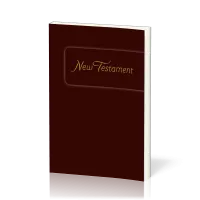 Anglais, NKJV, Nouveau Testament - livre de poche, bordeaux