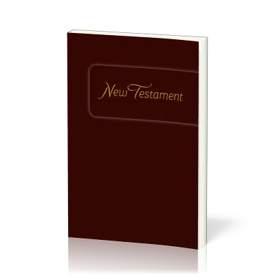 Anglais, NKJV, Nouveau Testament - livre de poche, bordeaux