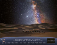 Kalender Du bist nicht fern - Das Universum - ein Gedanke Gottes, Super-Wandkalender