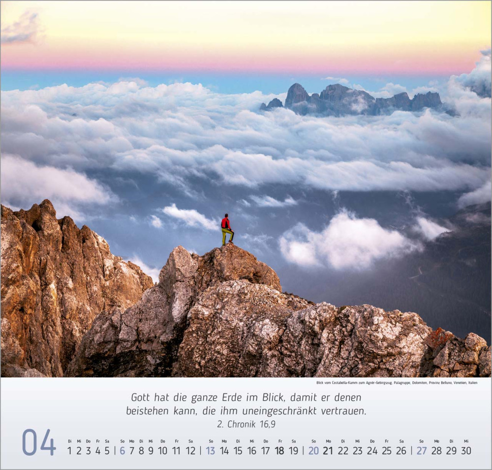 Berg Impressionen - Wandkalender