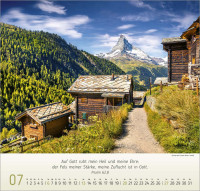 Berg Impressionen - Wandkalender