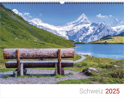 Calendrier Paysages Suisses - Néerlandais, Calendrier mural