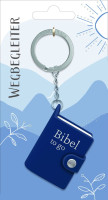 Bibel to go Schlüsselanhänger - Blau