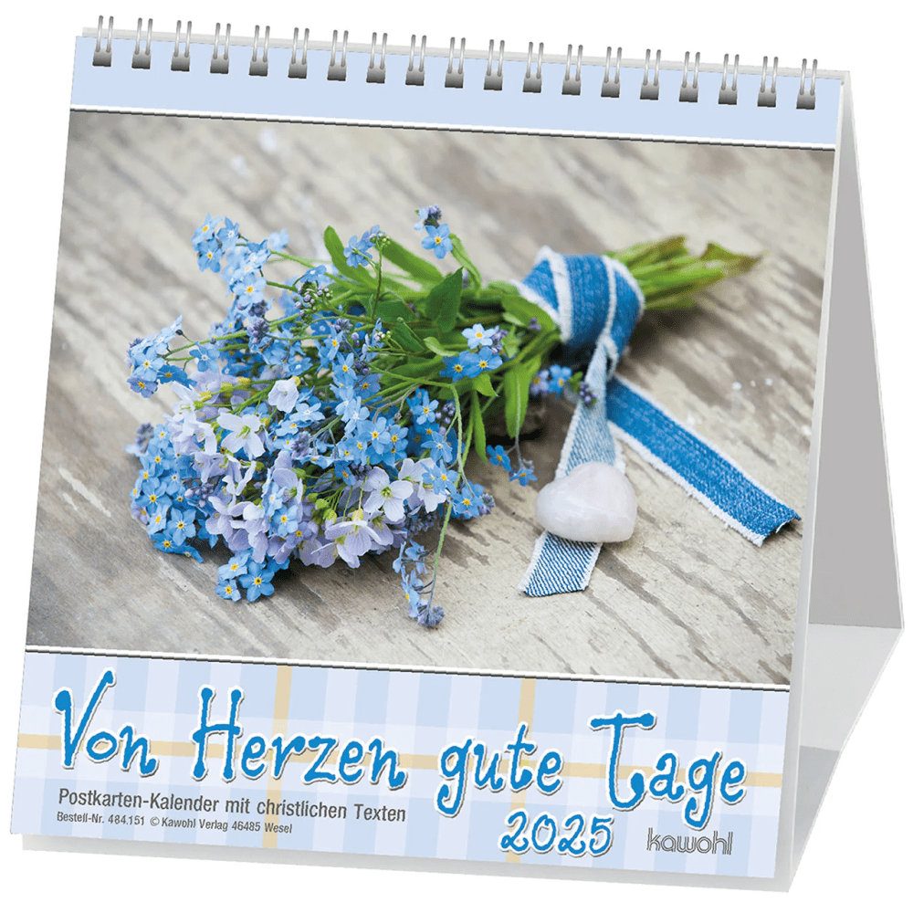 Von Herzen gute Tage - Postkartenkalender