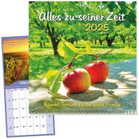 Alles zu seiner Zeit - Wandkalender - Terminer für die ganze Familie mit Psalmworten