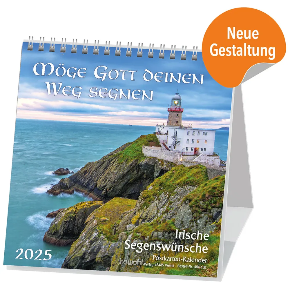 MÖGE GOTT DEINEN WEG SEGNEN - Postkartenkalender