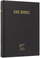 Allemand, Bible Schlachter 2000, grandes lettres, reliure cousue