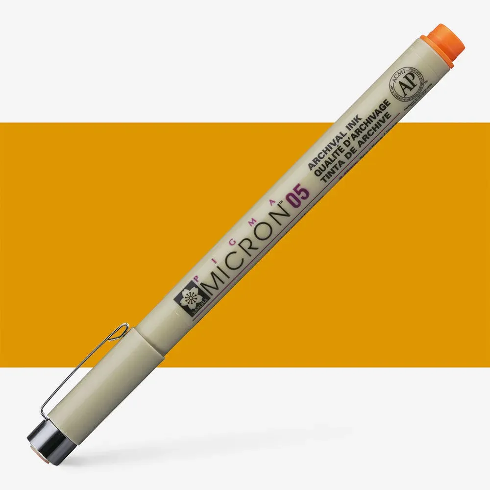 Schreibstift Sakura Pigma Micron - Orange