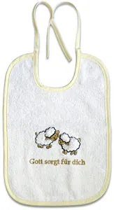 LÄTZCHEN "SCHAFCHEN", BEIGE