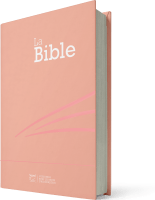 Bible Segond 21 compacte - couverture rigide skivertex rose guimauve