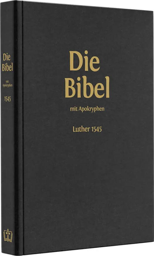 Luther Bibel unrevidiert 1545 mit Apokryphen - Taschenausgabe