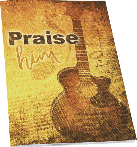 Praise him (Notizheft) - 11,5 x 16,5 cm