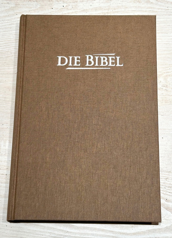 Elberfelder Übersetzung 742 Standardbibel - Hardcover, Leinen, sandbraun, handlich, gut lesbare...