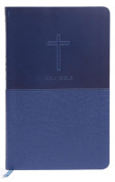 Anglais, Bible, New King James Version, moyen format, similicuir bleu - NKJV, Value Thinline...