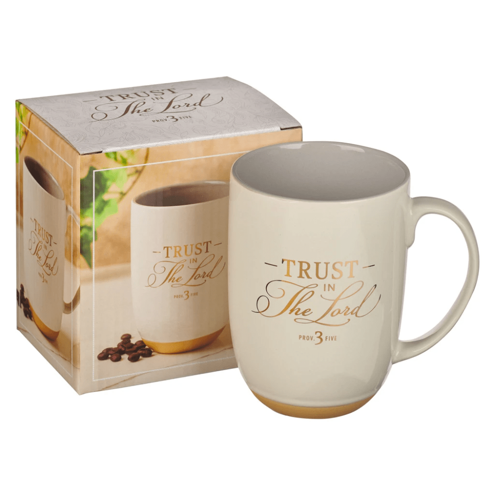 Tasse - Trust in the Lord - weiss, 444ml