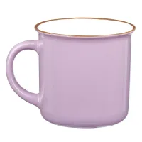 Tasse - Let you light shine - violett, 390ml