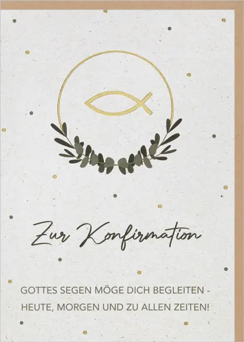 Faltkarten Zur Konfirmation Wünsche