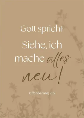 Poster A3 JL 2026 Motiv Schattenspiel - Offenbarung 21,5