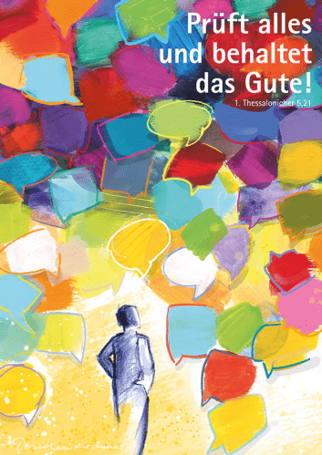 Dorothee Krämer -
Prüft alles und behaltet das Gute - Motiv Freiraum (10 Postkarten)...