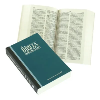 Portugais, Bible, Almeida Corrigida Fiel, moyen format, reliée rigide