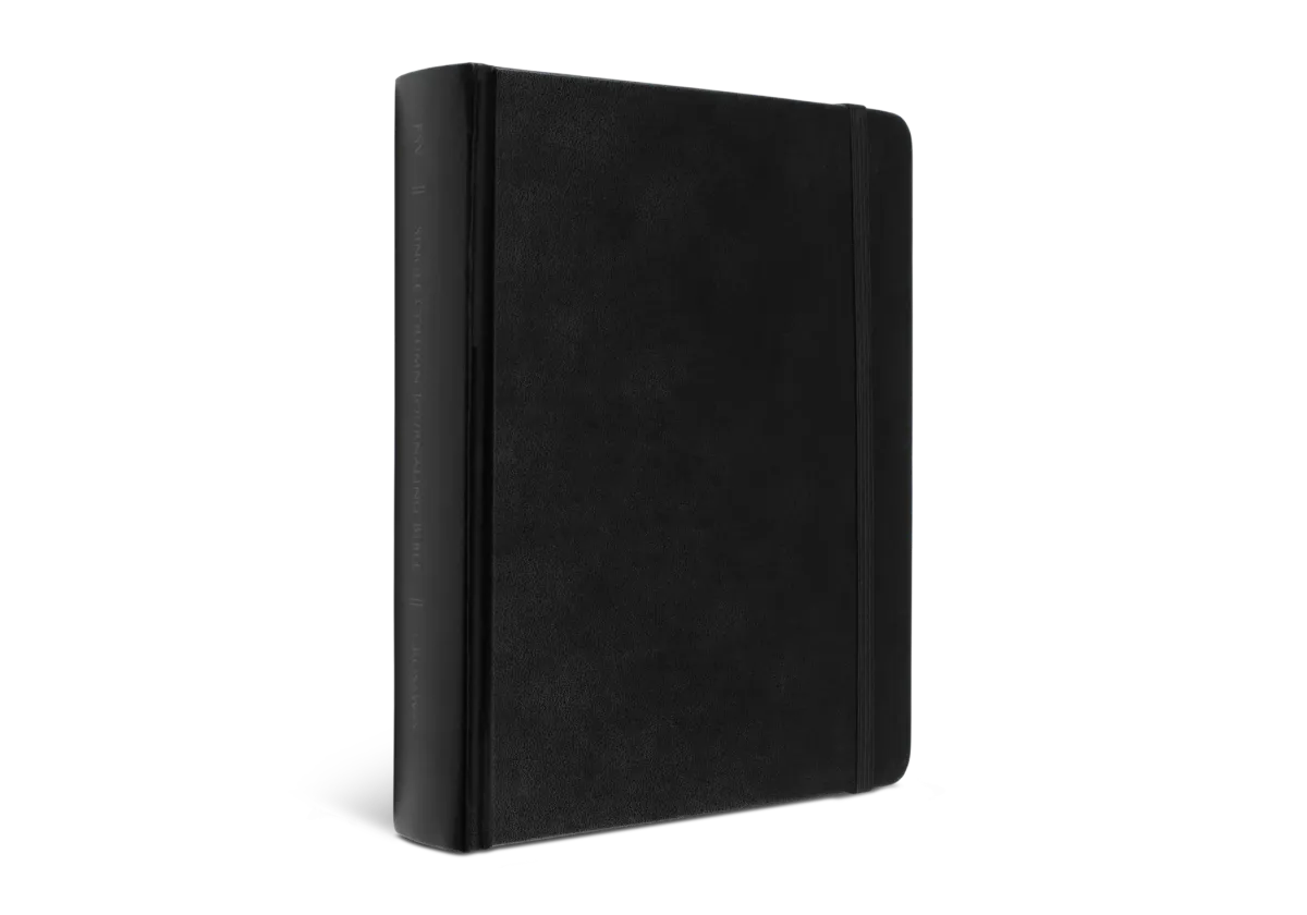 Anglais, English Standard Version Journaling Bible - Hardcover noir