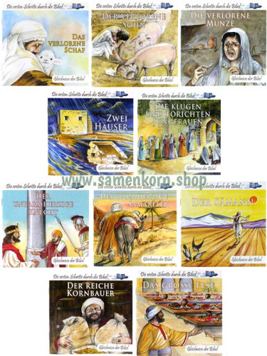 Gleichnisse der Bibel - 10er Reihe - Die ersten Schritte durch die Bibel