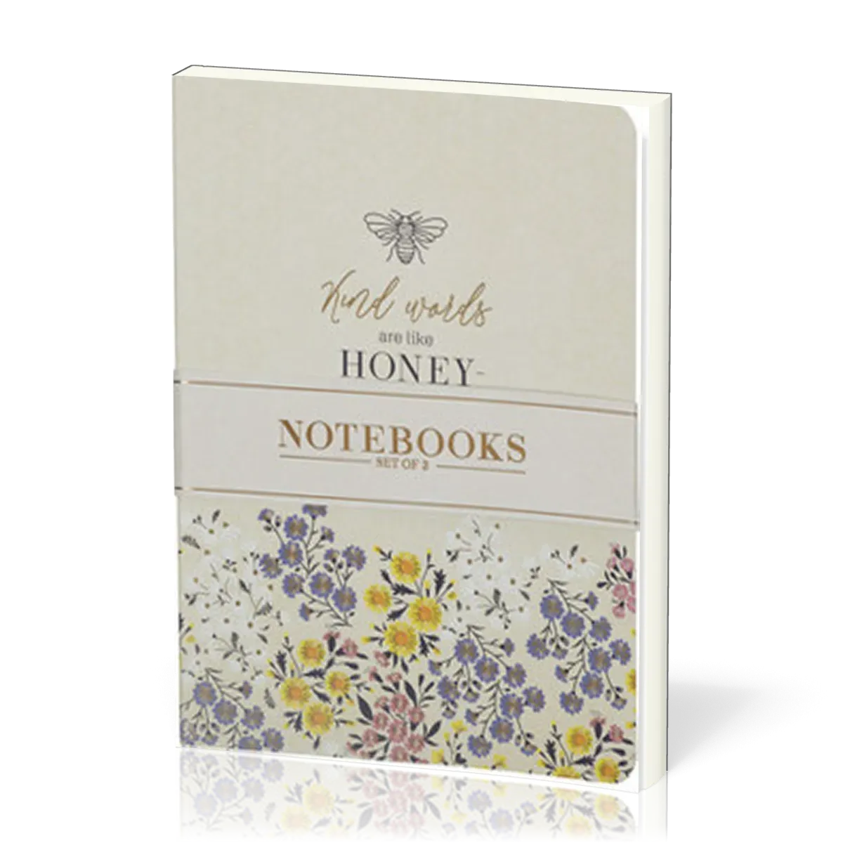 Kind Words Are Like Honey Large Notebook Set - 3-er Set