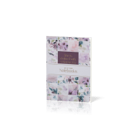 Strength and Dignity Purple Floral Notebook Set - 3-er Set