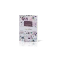 Strength and Dignity Purple Floral Notebook Set - 3-er Set
