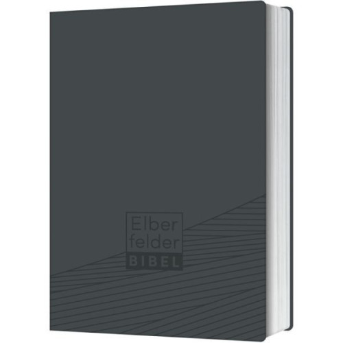 Elberfelder Bibel Taschenausgabe - Kunstleder grau