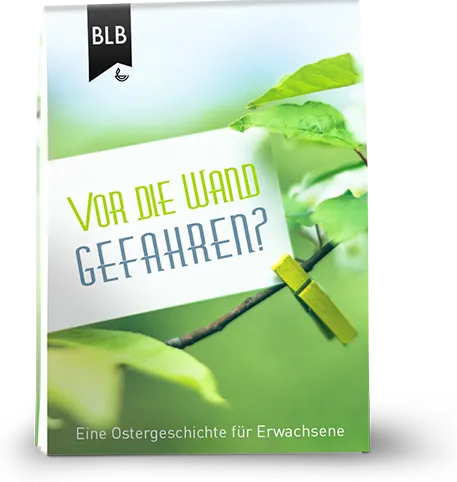 Vor die Wand gefahren - Ein Osterflyer für Erwachsene zum Weitergeben