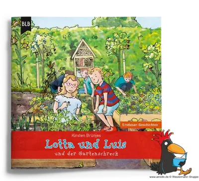 Lotta und Luis und der Gartenschreck - Erstleseheft