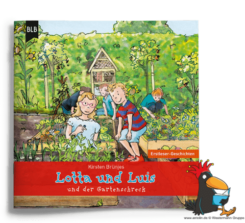 Lotta und Luis und der Gartenschreck - Erstleseheft