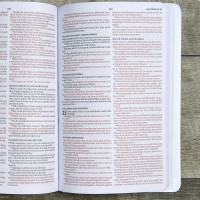 Anglais, Bible KJV, similicuir, blanche, Gift & Award