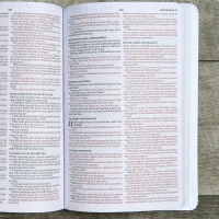 Anglais, Bible KJV, similicuir, blanche, Gift & Award