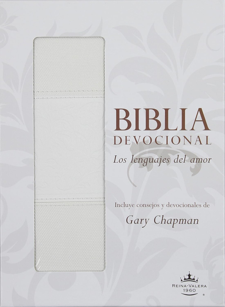 Espagnol, Bible, Reina Valera 1960, Biblia Devocional "Los Lenguajes del Amor" Gary Chapman -...
