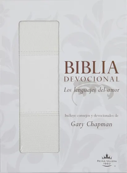 Espagnol, Bible, Reina Valera 1960, Biblia Devocional "Los Lenguajes del Amor" Gary Chapman -...