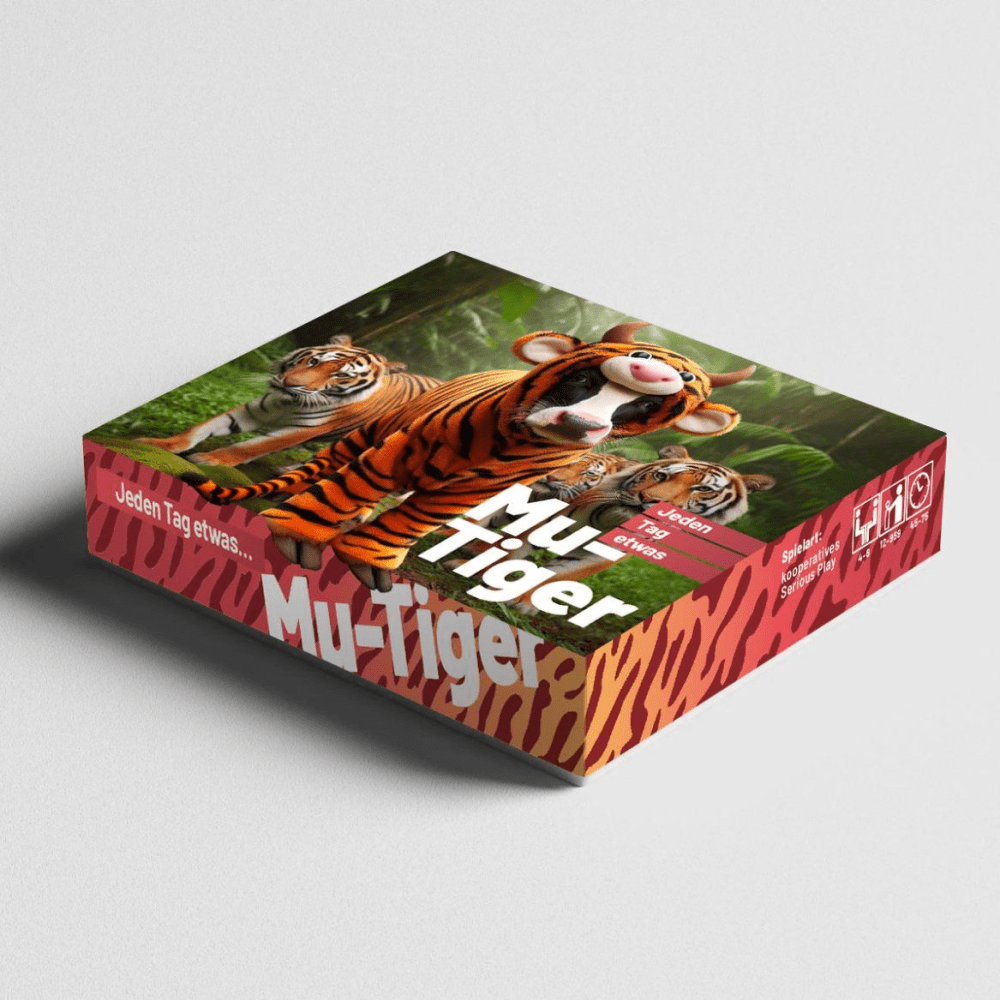Mu-Tiger, werde mutiger - Kooperatives Serious Play Kartenspiel ab ca. 15 Jahre