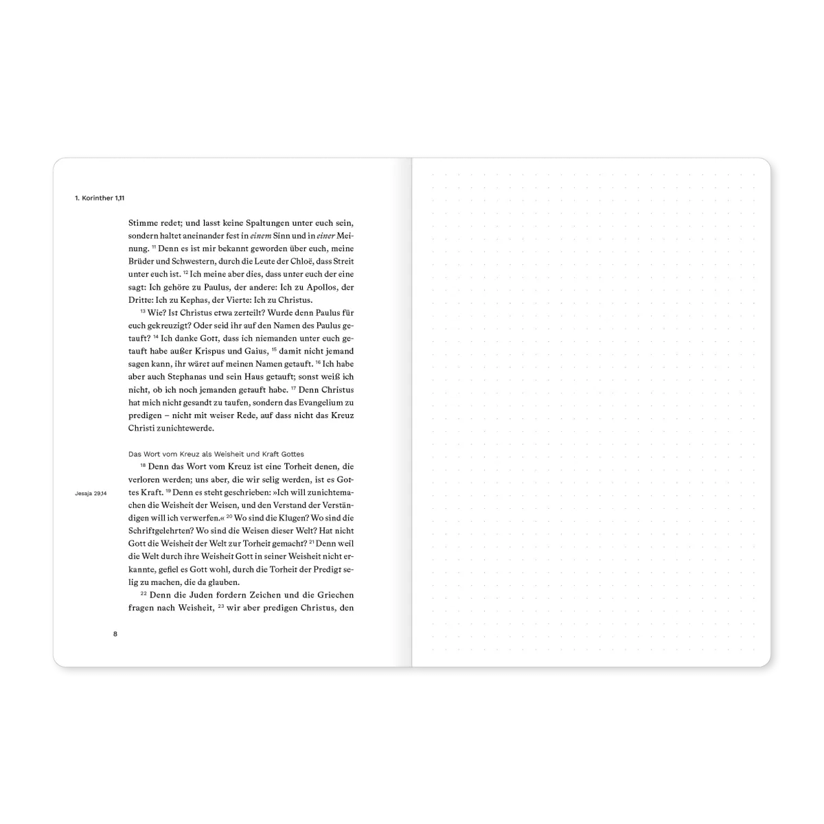 1. Korinther - Bibeljournal