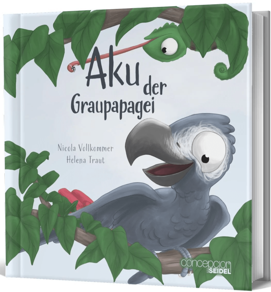 Aku, der Graupapagei