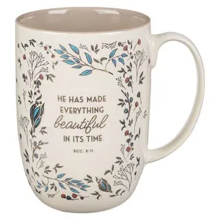Tasse - He has made everything - 444ml, weiss