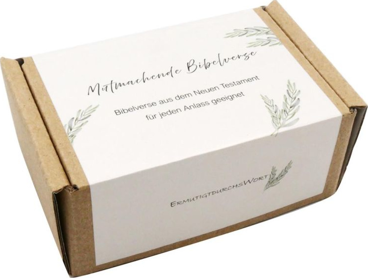 Mutmachende Bibelverse aus dem NT - Set