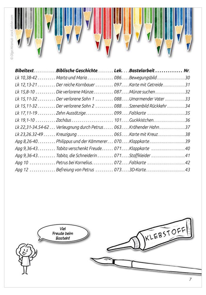 BASTELN zu biblischen Geschichten - Prima Ergänzung zu „Mit Kindern die Bibel entdecken, Band 2“...