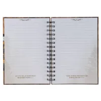 Notizbuch - The Lord is my strength / Der Herr ist meine Stärke / Ps 28:7 - mit Spiralbindung,...