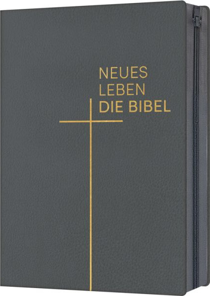Neues Leben. Die Bibel, Taschenausgabe, Leder mit Reißverschluss