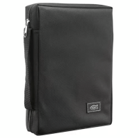 LISEUSE TISSU NOIR AVEC ICHTHUS XS 12.5 X 17.5 X 3.8