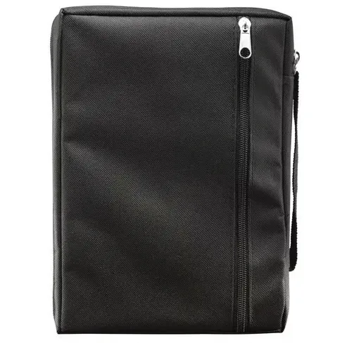 Pochette tissu noir avec Ichthus XS - Taille XS